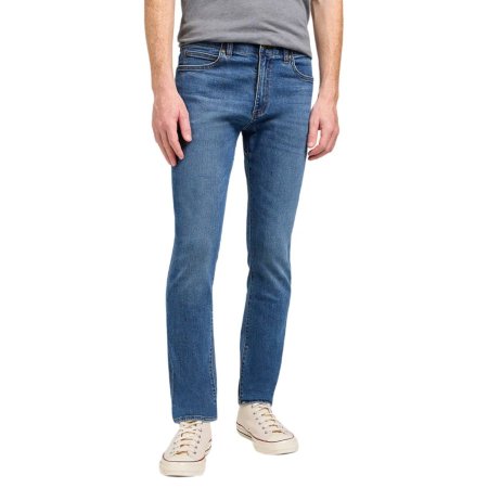 بنطلون جينز 112349335 - LEE Skinny Fit MVP in Luman أزرق للرجال