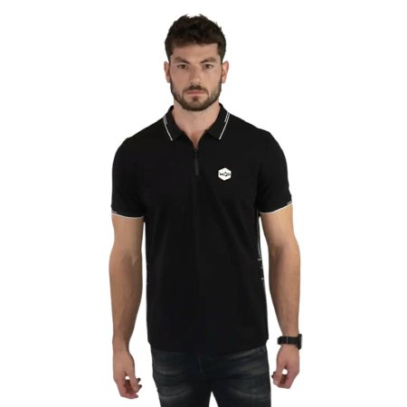 TRESQUALI S/S Polo black
