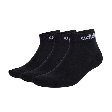 adidas Think Linear Ankle Socks 3 Pairs