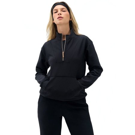 Skechers GO LUXE Rib 1/4 Zip Top