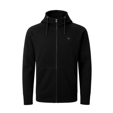 Nord Blue Softshell zipper hoodie of exceptional