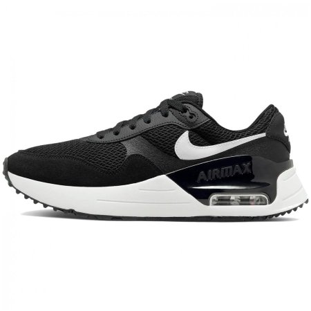 حذاء نايك Air Max System للرجال - اسود/ابيض