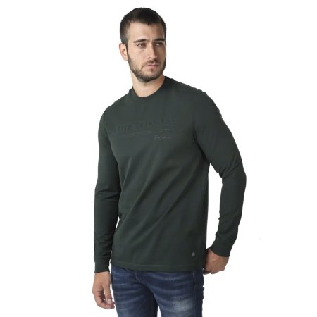 TRESQUALI L/S Tee Color DK Green